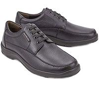 Mephisto Mobils EZARD Zapato de cuero marrón oscuro con cordones para pies anchos, color Marrón, talla 42 EU
