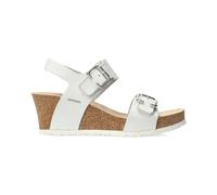 Mephisto Mujer Lissandra Cuero Blanco Sandalias, blanco, 39 EU
