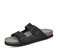 Mephisto Nerio Sandalias de los Hombres socavada Scratch 3400 Black tamaño : 48 EU