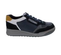 Mephisto Norwin Zapatillas,Velour Cuero Liso ,Azul (Azul Oscuro ),Soft-Air Techn