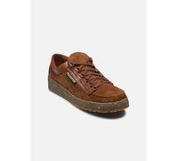 Mephisto Rainbow 9858/1335 - Zapatillas de ante y piel lisa, color marrón, marrón, 40.5 EU