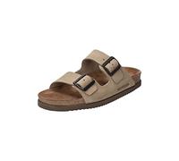 Mephisto Sandalia Nerio para hombre, Gris cálido, 46 EU