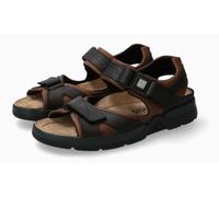 Mephisto Shark Fit Marrón Oscuro / Negro Encerado Sandalia Hombre Tallas Ue