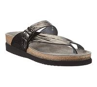 Mephisto Womens Helen Grey Leather Sandals 40 EU