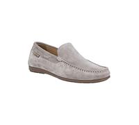 Mephisto Zapatillas Algoras de terciopelo 9851 Dark Brown para hombre, gris, 42.5 EU