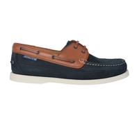 Mephisto - Zapatos de Barco Azules - Cuero Nubuck de Alta Calidad - Shoes - Hombre - Azul - 41 EU -