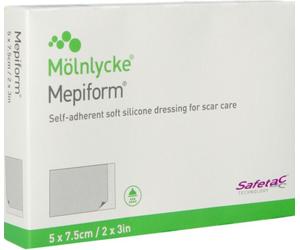 Mepiform Apósitos de silicona reductores de cicatrices 5 un. 5cmx7,5cm