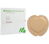 Mepilex 282500 Border Specialist - Apósitos de espuma de silicona, incluye borde, 15 cm x 15 cm, 5 unidades