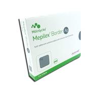 MEPILEX Border Ag - Espuma estéril (7 x 7,5 cm)