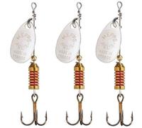 Mepp”s - Anzuelo especial de cucharilla para pesca de trucha, varios colores, ARGENT X3, 3