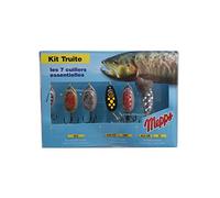 Mepp”s Kit de 7 anzuelos para pesca de truchas