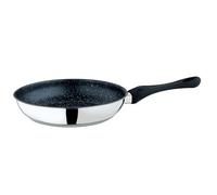 MEPRA Fantasia Pietra Sartén, Negro, Ø 24 cm, Acero Inoxidable 18/10