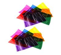 Meprotal 14 hojas de celofán para manualidades, decoración, regalos, envoltura de dulces (multicolor, 9.8 x 13.8 pulgadas)