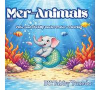 Mer Animals: Color cute mermaid animals