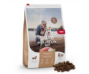 Mera Digital Dog Perros Forro Pure Sensitive Mini recurvo/Arroz, 4 kg