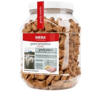MERA Pure Sensitive Goody Snack Pavo y Patata (600 g), golosinas saludables para Perros sensibles, Aperitivo para Perros sin Gluten para Entrenamiento y recompensa