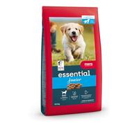 MERA Essential Junior - Comida Seca para Cachorros, 12,5 kg, para Cachorros de Todas Las Razas y tamaños, Omega-3 y Omega-6 para Piel y Pelo Brillante, Comida Seca para Perros