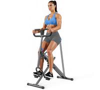 MERACH 2-en-1 Máquina de Sentadillas y Remo, Plegable, Equipo para Glúteos, Piernas y Core, Montaje en 10 Minutos para Casa y Gimnasio, Carga Máxima 160 KG - R07 Gris