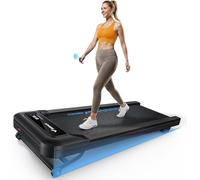 MERACH Cinta de Correr, 9% Inclinación Automática Cinta de Andar, 3 en 1 Walking Pad, 1-6km/h Caminadora Electrica para Casa y Oficina, 2.5HP Treadmill Capacidad 120KG, App y Remoto