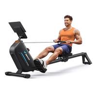 MERACH Máquina de Remo para Case, Silenciosa, con Rieles Mejorados de 130 cm para Mayor Libertad de Movimiento, con App Exclusiva (R15B2)