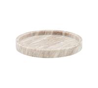 Meraki, bandeja, beige, altura: 3 cm, diámetro: 25 cm