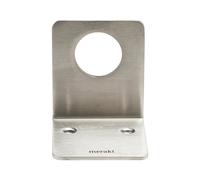 Meraki Soporte para jabón Meraki plata cepillada