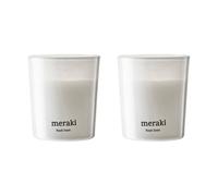 Meraki Velas perfumadas 12 horas Meraki 12. 2-pack Fresh Linen