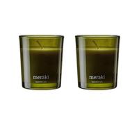 Meraki Velas perfumadas 12 horas Meraki 12. 2-pack Lavender rain
