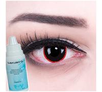 Meralens lentes de contacto" Exorcism" con caja de lente + todo en una solución (60 ml) - (1 x 2 piezas) Envío