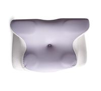 MeraPrime Almohada Cervical Viscoelástica Ergonómica Mariposa | Espuma Viscoelástica de Recuperación Lenta | Soporte para Cuello y Hombros | Funda Transpirable Extraíble y Lavable