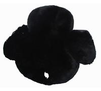 Merauno Funda de asiento de piel de cordero Western Merino (negro)