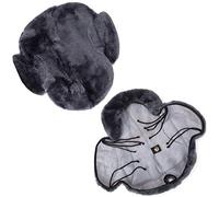 Merauno Western Merino Sheepskin Saddle Seat Cover - Funda para asiento de sillín, piel de cordero, color gris