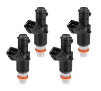 Merautop SJ 16450RNAA01, 16450-RNA-A01, 4x Inyector, Inyector de combustible, Boquilla de combustible de flujo de 2 pines de repuesto para Honda Civic 1.5L, 1.8L