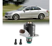 Merautop SJ Bomba de combustible, válvula reguladora de presión, sistema de riel común de repuesto para Clase C S204 W204 Clase E C207 S211 S212 W211 W212 Clase GLK X204 Accesorios para coche Parte #