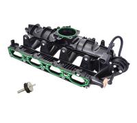 Merautop SJ Colector de admisión m/sensor de repuesto para A4 8K2 B8 Avant 1.8 TFSI 2008-2013 CABD CABC CABA Accesorios de coche Parte # 06H198211A