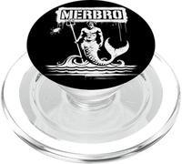Merbro Humor Sirena Natación Divertido PopSockets PopGrip para MagSafe