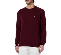 Merc Berty Cashmere Blend Jumper Jersey Sweater, Granate, S para Hombre