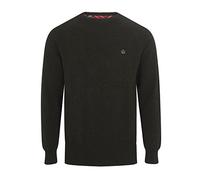 Merc of London Berty Cashmere Blend Jumper Jersey, Color Caqui, XL para Hombre