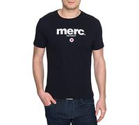 Merc of London Brighton, T-Shirt Camiseta, Negro, L para Hombre