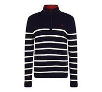 Merc of London Bushell Jersey Sweater, Azul Marino, XL para Hombre