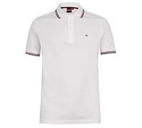 Merc of London Card Polo Shirt, Blanco/Rojo, L para Hombre
