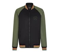 Merc of London Gibson Chaqueta de Universidad, Black, Medium de los Hombres