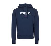 Merc of London Pill, Hooded Sweatshirt Sudadera, Azul Marino, XXL para Hombre