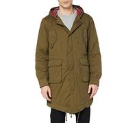 Merc of London Tobias Parka Abrigo, Vert (Combat Green), M para Hombre