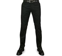 Merc of London Winston Sta Press Trousers Pantalón, Negro, Talla Francesa: W28 (Taille Fabricant: 28) para Hombre