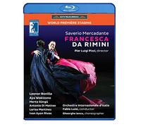 Mercadante, S.: Francesca da Rimini [Opera] (Festival della Valle d'Itria, 2016) (Blu-ray, HD) [Blu-ray]