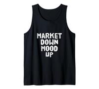 Mercado Abajo Estado de ánimo Bromas del Mercado de valores Funny Trader Inversor Camiseta sin Mangas