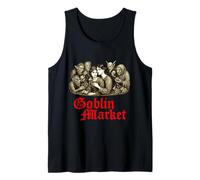 Mercado de Duendes Christina Rossetti Poesía gótica de Cuento de Hadas Camiseta sin Mangas
