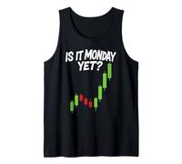 Mercado de valores Bull Trading es Lunes Trader Options Crypto Camiseta sin Mangas