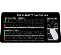 Mercado de valores Day Trader Gift Crypto Gift Trader Investor Gift Mouse Mat Large Gaming Pad para Mouse y Teclado Alfombrilla de ratón QDH